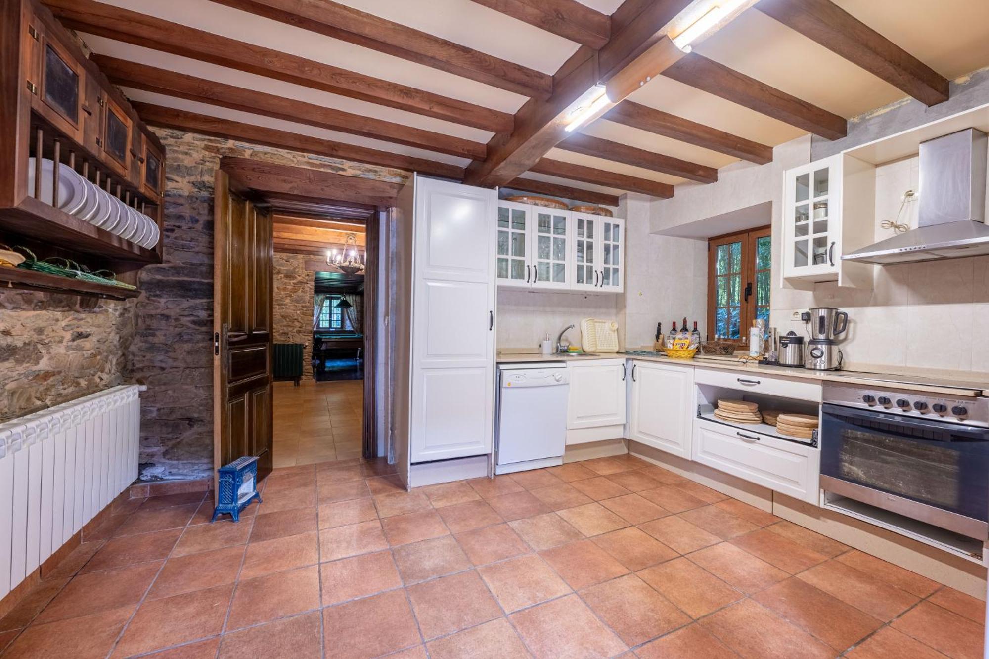 Villa En Asturias Con Cine, Piscina, Bbq, Juegos, 14 Pax Cobre Екстер'єр фото